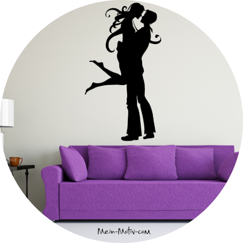 Preview: Wandtattoo 15001 Liebespaar